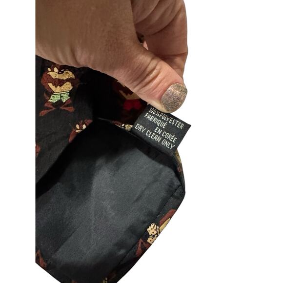 Looney Times Mania Taz In Boxer Shorts Cartoon Vintage Necktie 100% Polyester - Picture 6 of 7